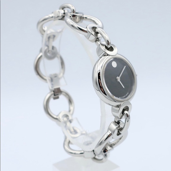MOVADO LADIES CIRCLO STAINLESS STEEL WATCH main image 4